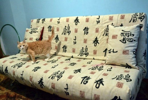 Как снять с дивана чехол для стирки